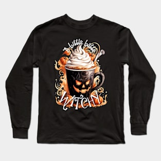 A Little Latte Witchy Long Sleeve T-Shirt